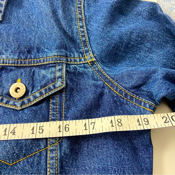 Andrew & Company Womens Denim Jacket Size L Always Andrew The Essential Jacket - Picture 6 of 7